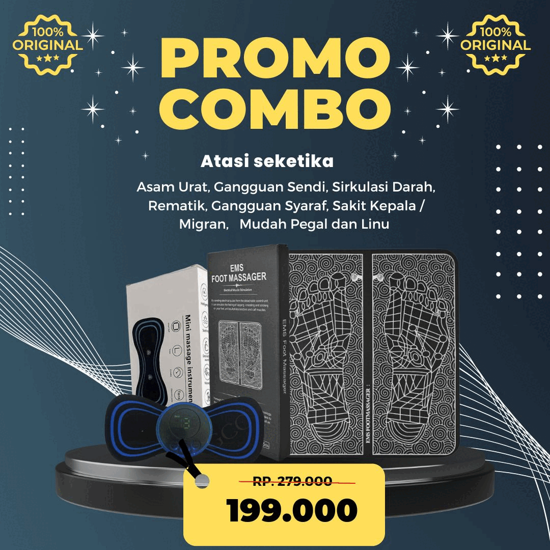 Alat Pijat Kaki dan Leher