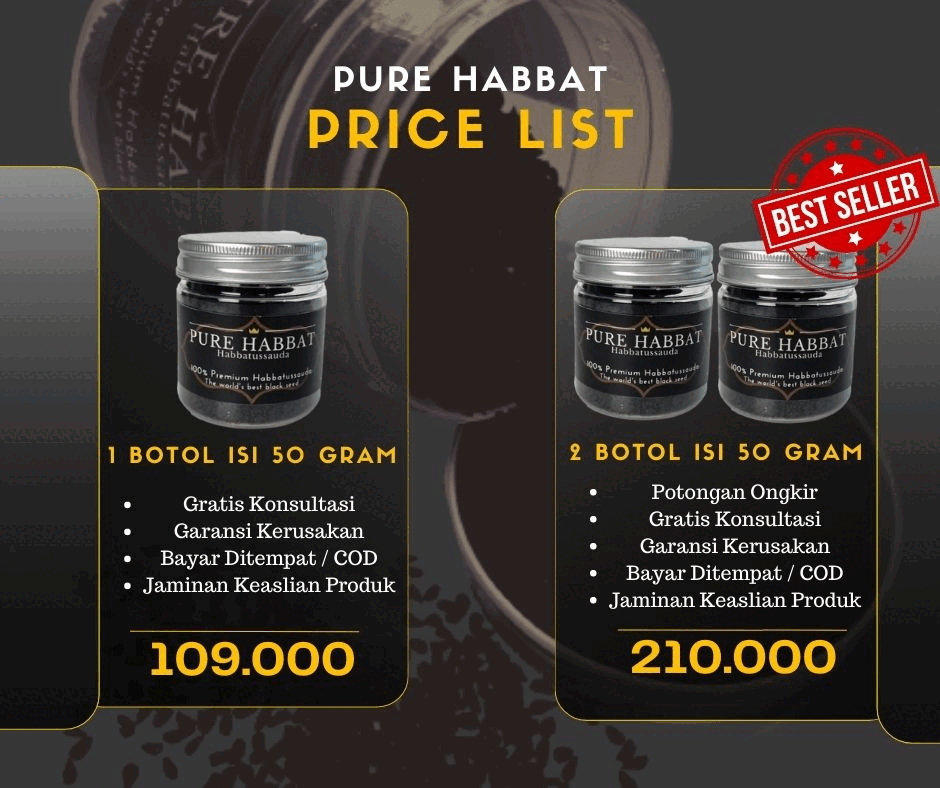 Harga Pure Habbat